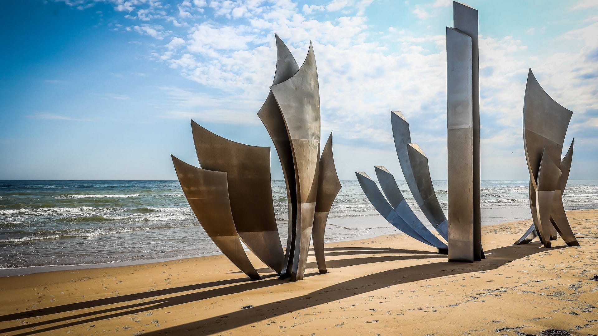 Omaha Beach: Der Strand in Frankreich wird besonders häufig fotografiert oder gefilmt.