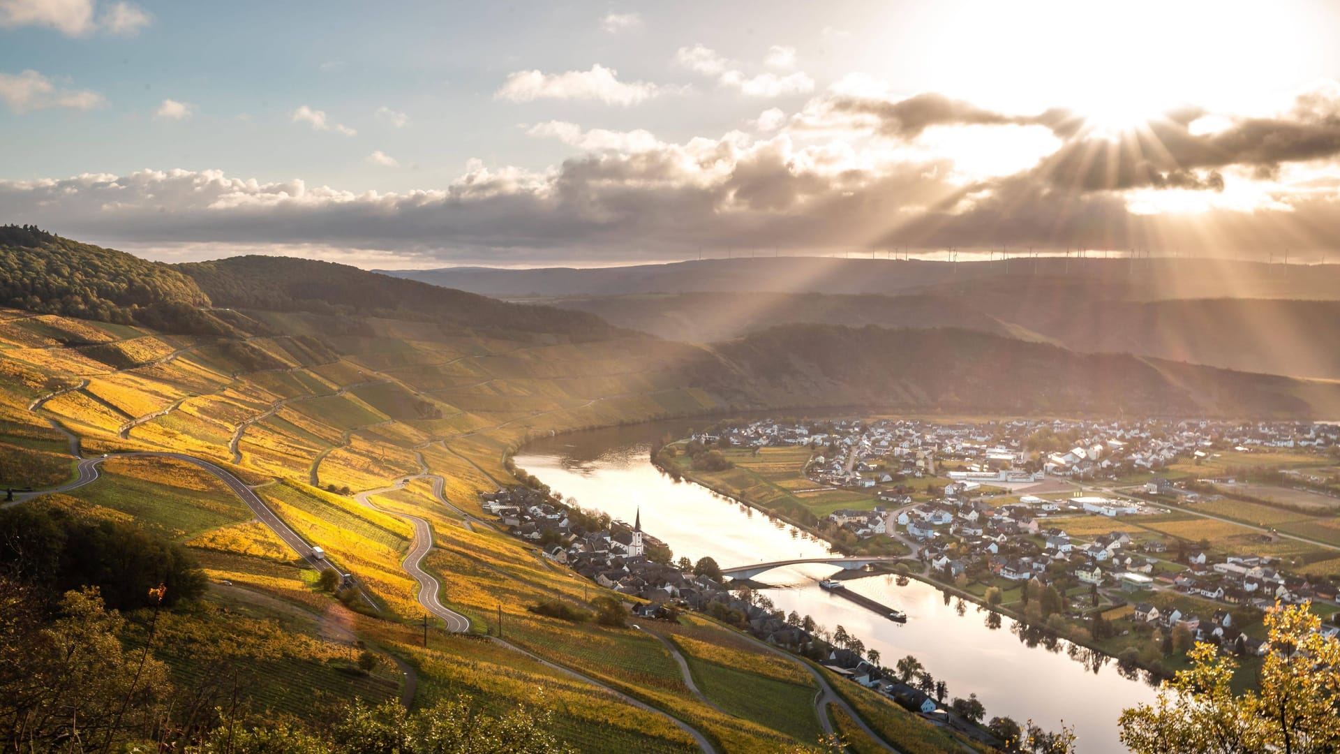 Moseltal: Wer hier Urlaub macht, kann zwischen Radeln, Wandern und Wein wählen.