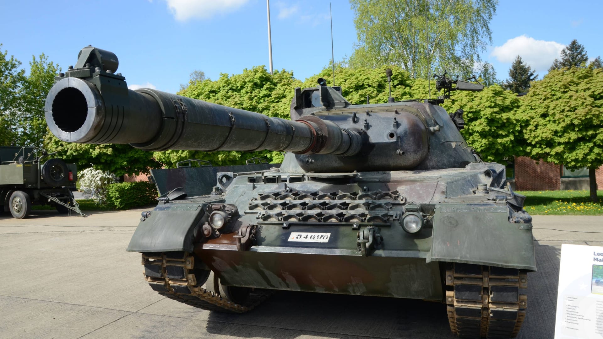 Ein Leopard-1-Panzer (Archivbild): Eine deutsche Firma fordert 25 Modelle von der Schweiz zurück.