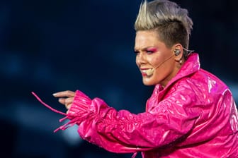 Popsängerin Pink bei einem Konzert (Archivfoto): In Köln erfuhr sie von den Vorwürfen gegen Rammstein.