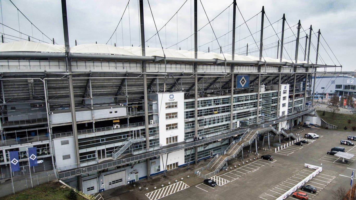Das Volksparkstadion in Hamburg: Hier finden bald offenbar Champions-League-Spiele statt.