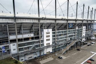 Das Volksparkstadion in Hamburg: Hier finden bald offenbar Champions-League-Spiele statt.