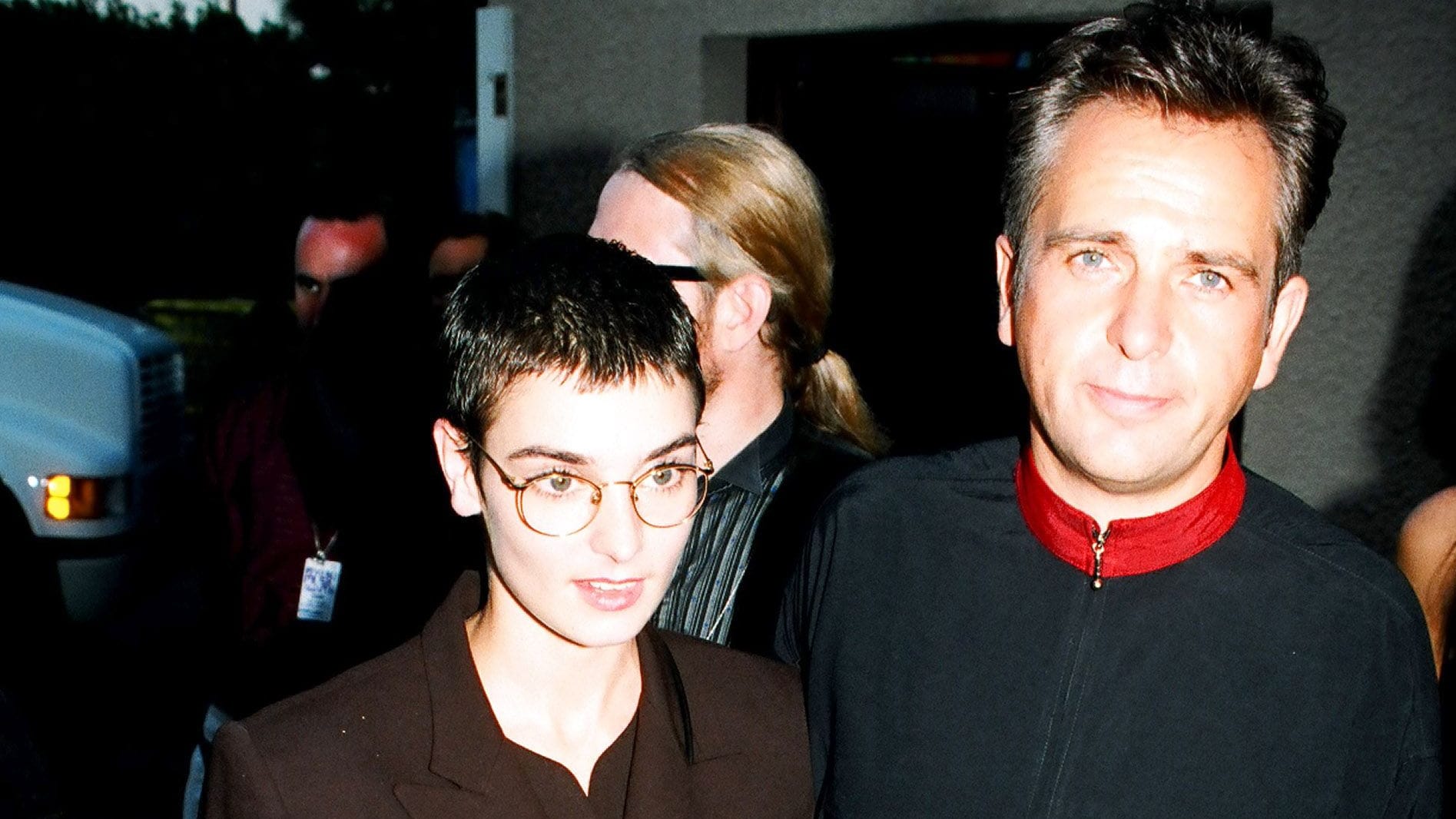 Sinéad O'Connor und Peter Gabriel 1993.