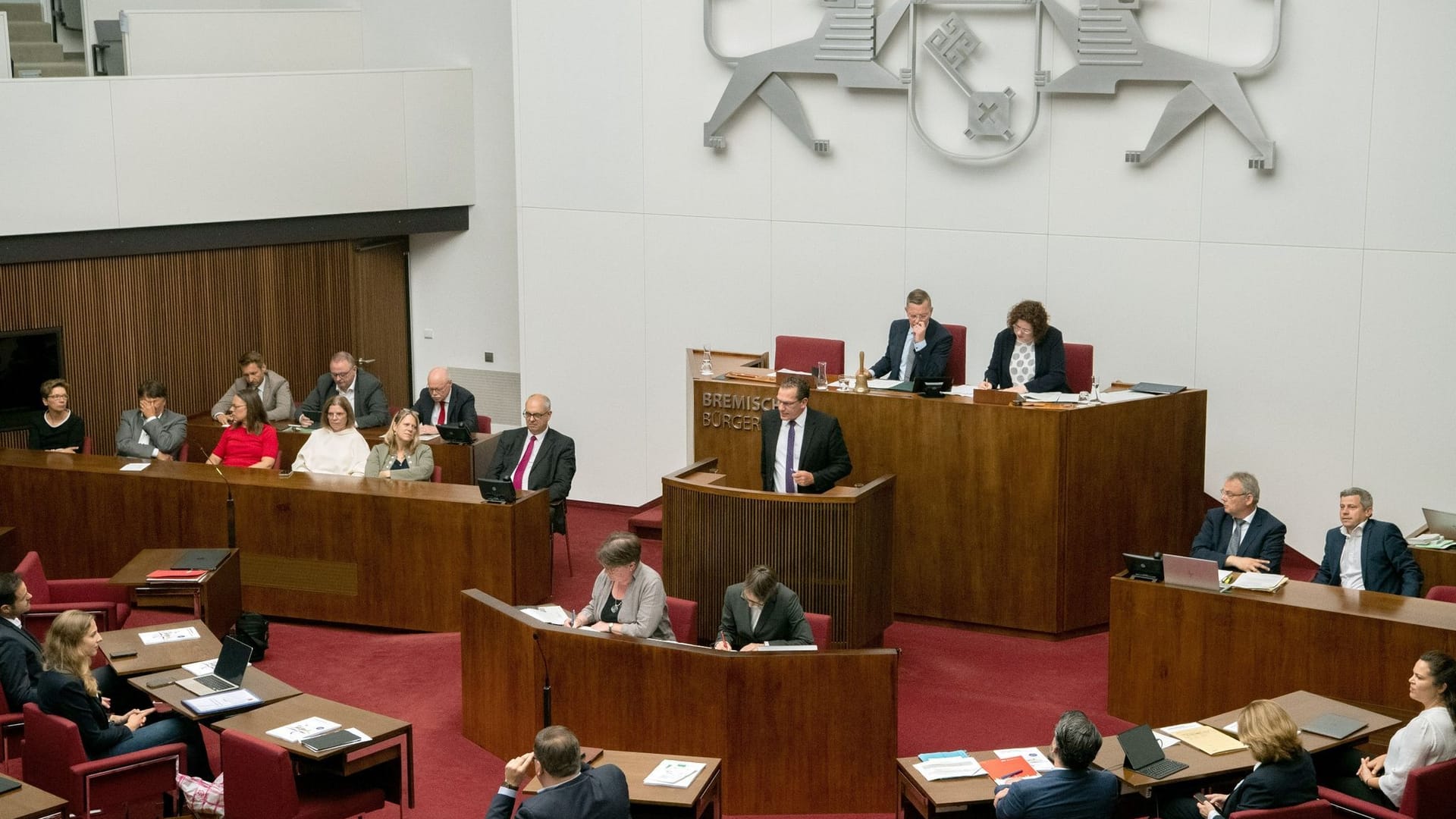 Neue Bürgerschaft in Bremen tritt zusammen Neue Bürgerschaft in Bremen tritt zusammen