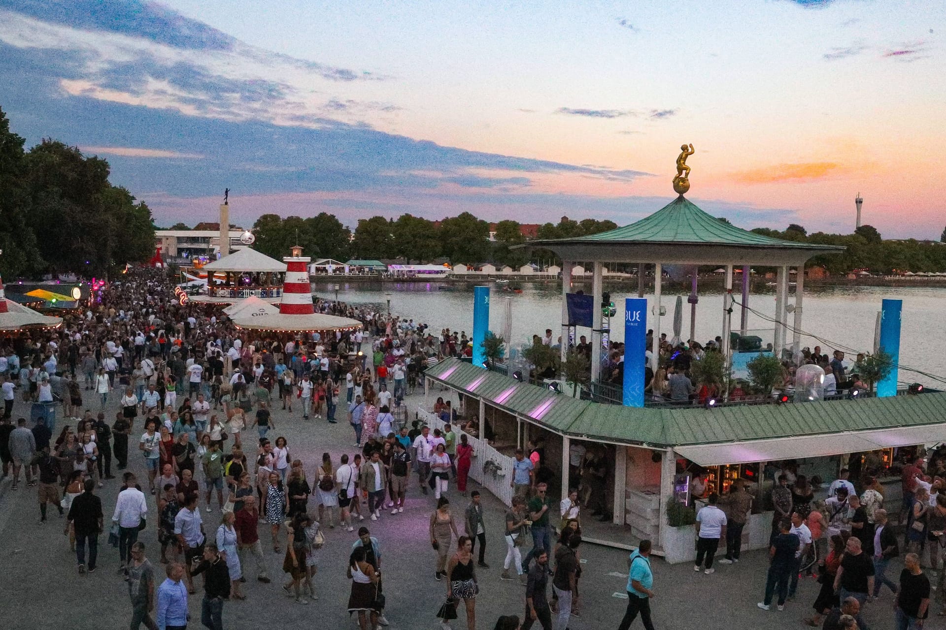 Maschseefest (Archivbild): Parken wird während des Maschseefestes wird in der Südstadt schwierig.