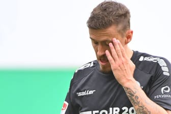 Max Kruse: In seinem ersten Pflichtspiel für Paderborn setzte es eine deutliche Niederlage.