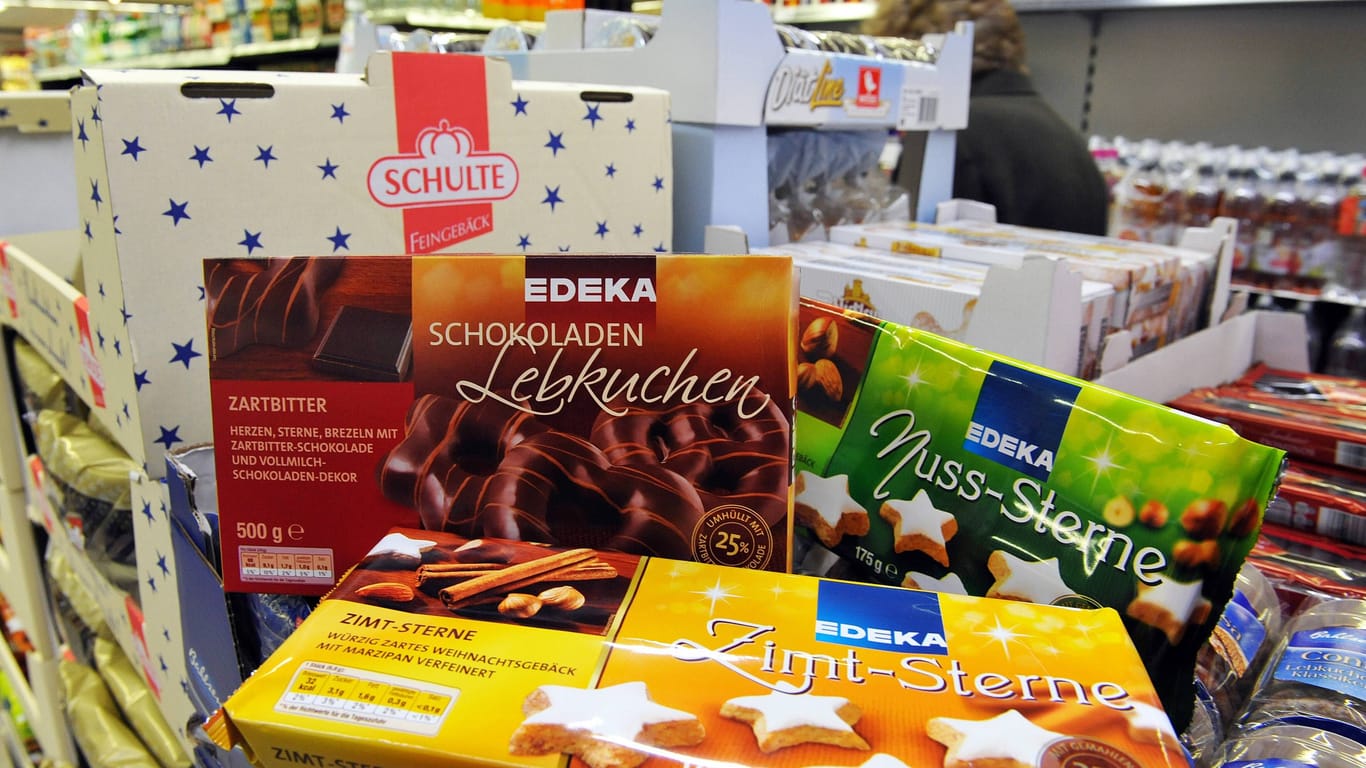 Lebkuchen und Co. (Symbolbild): In einem Berliner Supermarkt gibt es jetzt schon Weihnachtsgebäck.