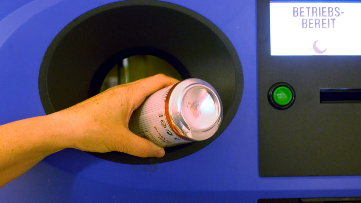 Pfandautomat nimmt Flasche nicht an Das sollten Sie tun