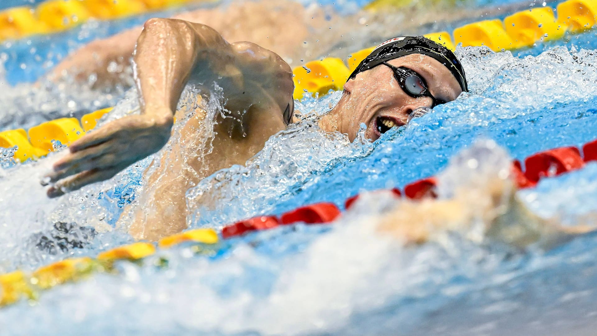 Florian Wellbrock: Der deutsche Schwimm-Olympiasieger enttäuschte in Südkorea. Florian Wellbrock: Der deutsche Schwimm-Olympiasieger enttäuschte in Südkorea.