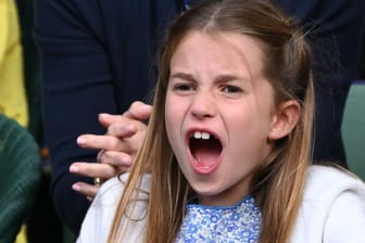 Prinzessin Charlotte: Die achtjährige war zum ersten Mal in Wimbledon.