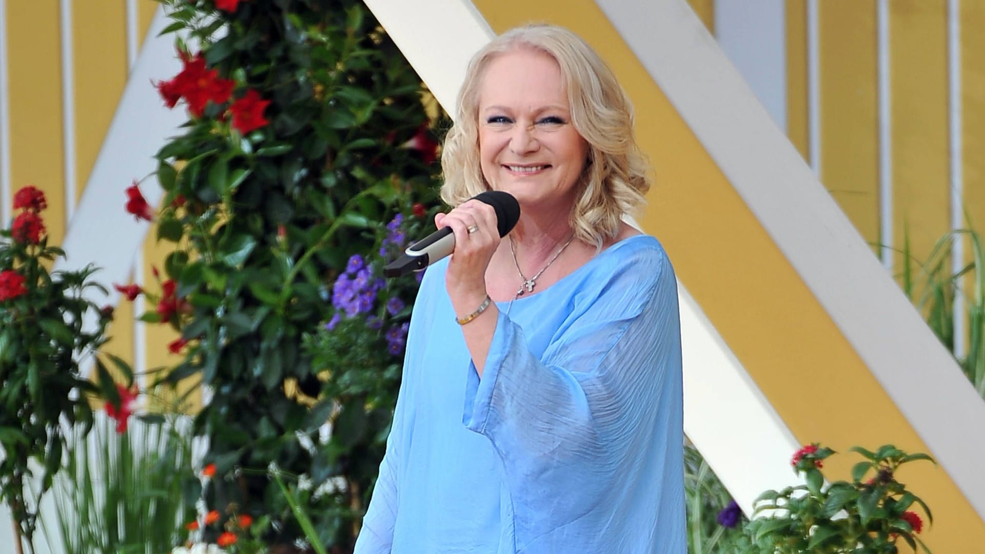 Vor wenigen Wochen trat Nicole bei "Immer wieder sonntags" auf.
