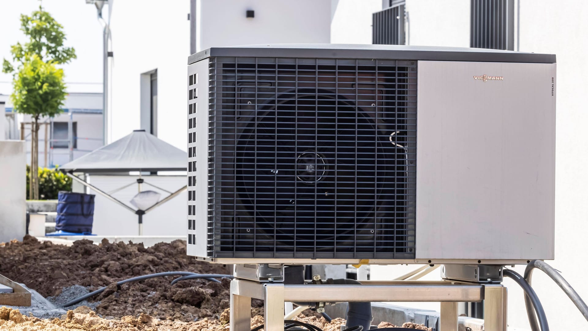 Wärmepumpe: In diesem Jahr gibt es bisher deutlich weniger Förderanträge für das Heizsystem als im vergangenen Jahr.