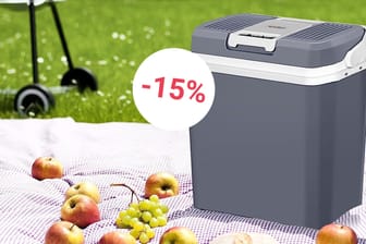 Eine Kühlbox im Sommer: Bei Amazon sparen Sie heute 15 Prozent.