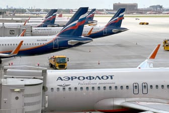 Russische Airline: Es gibt immer weniger internationale Flugverbindungen zu Russland.
