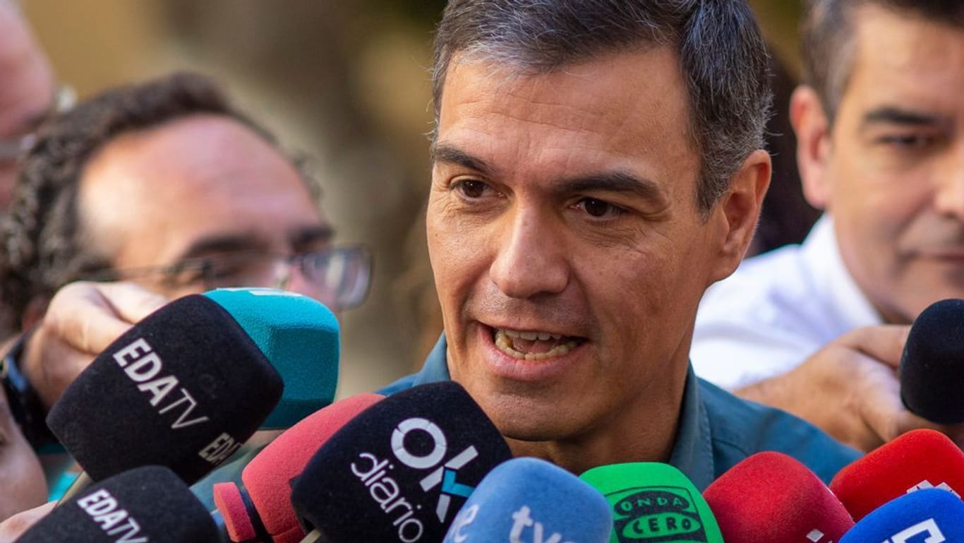 Pedro Sánchez: Der amtierende Ministerpräsident verliert die Parlamentswahl wohl.
