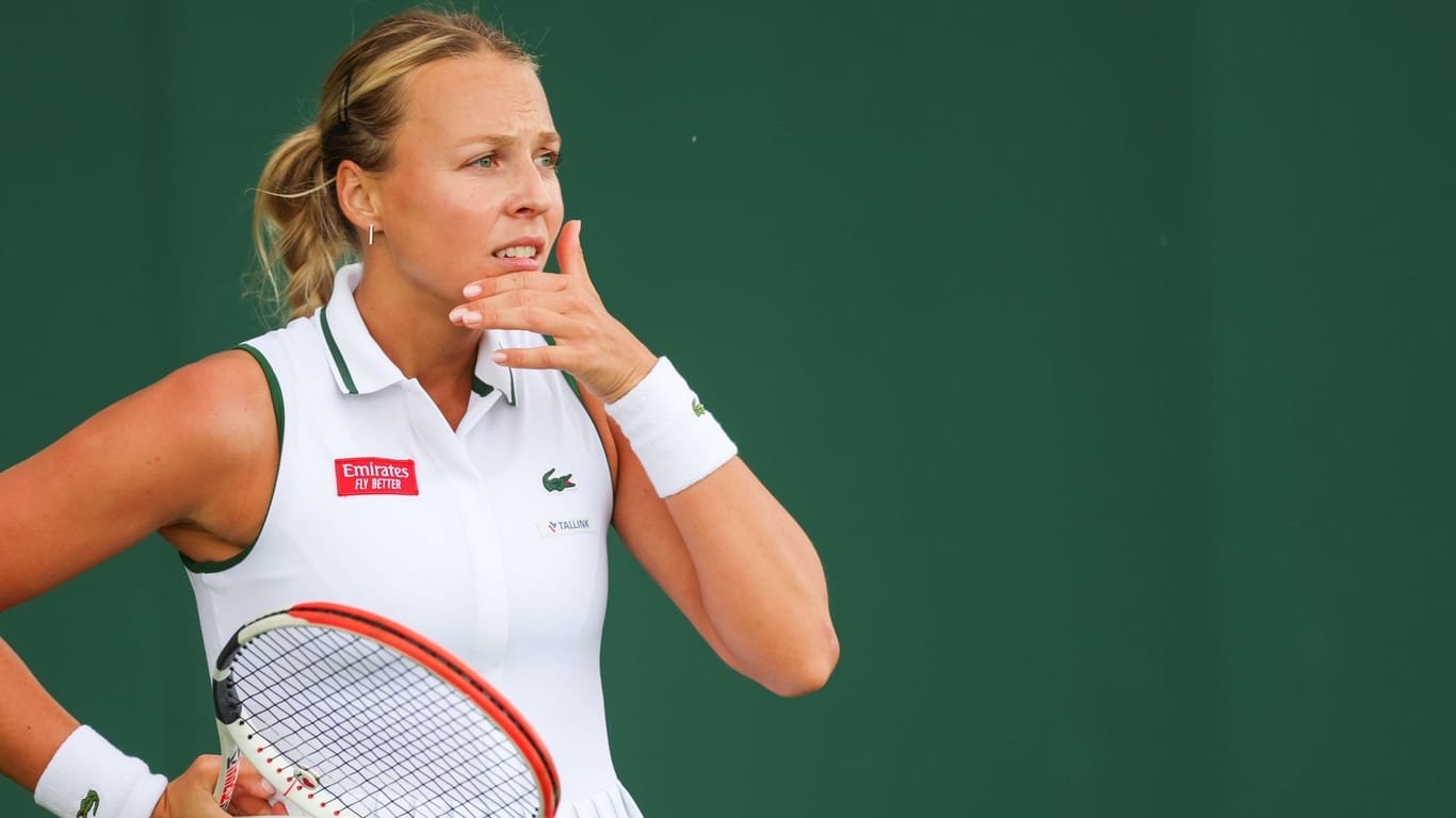 Anett Kontaveit: Die Estin hat in Wimbledon ihr letztes Spiel gespielt.