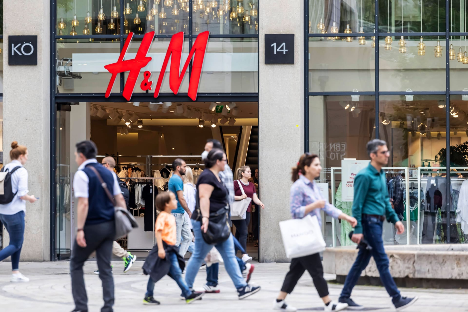 H&M in Stuttgart: Der Modekonzern verklagt seine Konkurrenz.