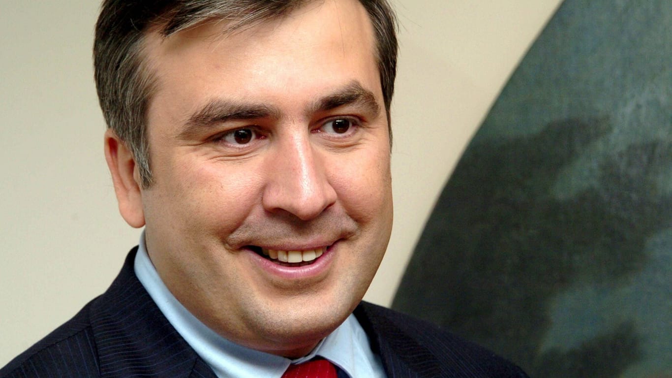 Saakaschwili im Jahr 2004: Bis 2013 war er Präsident Georgiens.