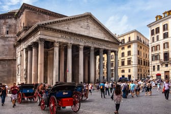 Das Pantheon in Rom: Bisher konnten Touristen den 2000 Jahre alten Bau kostenlos besuchen.