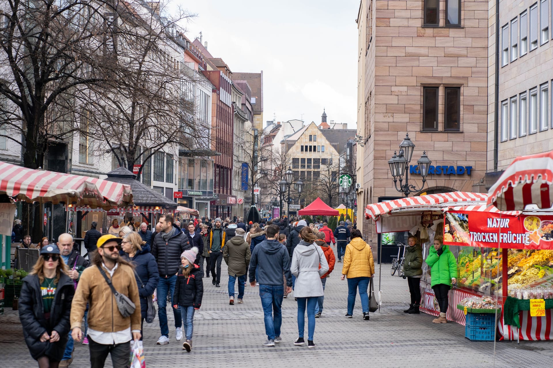 In der Nürnberg Innenstadt trieb ein notorischer Dieb sein Unwesen.