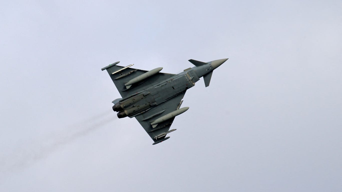 Eurofighter (Symbolbild): Großbritannien bräuchte die Zustimmung der Bundesregierung.