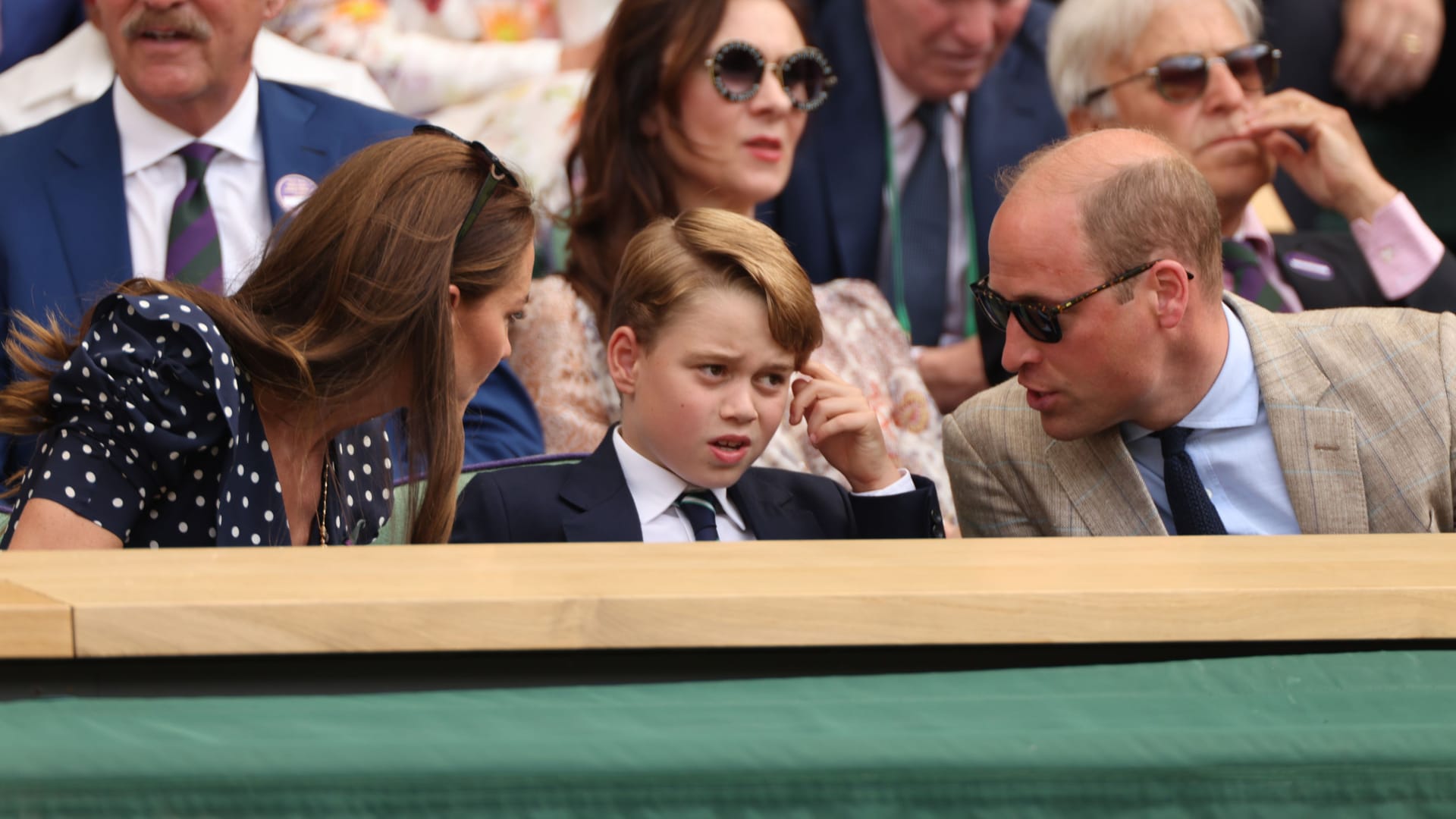 Wimbledon 2022: Georges Premiere bei dem Tennisturnier.