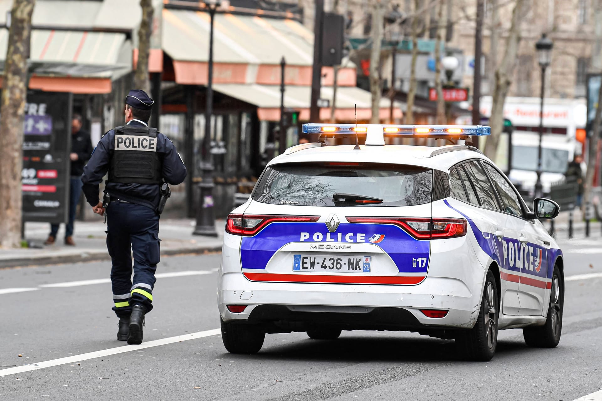 Polizei in Frankreich (Symbolbild): Der Mann wurde festgenommen.