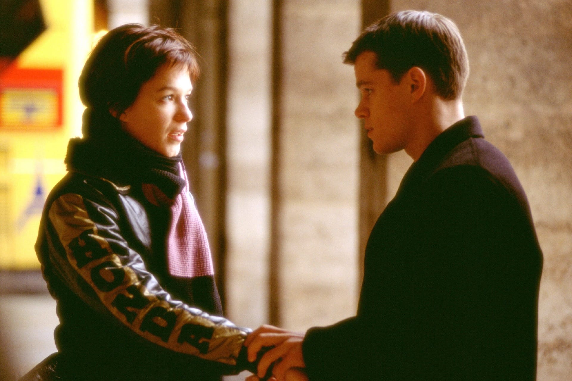 Franka Potente und Matt Damon 2002 in "Die Bourne Identität".