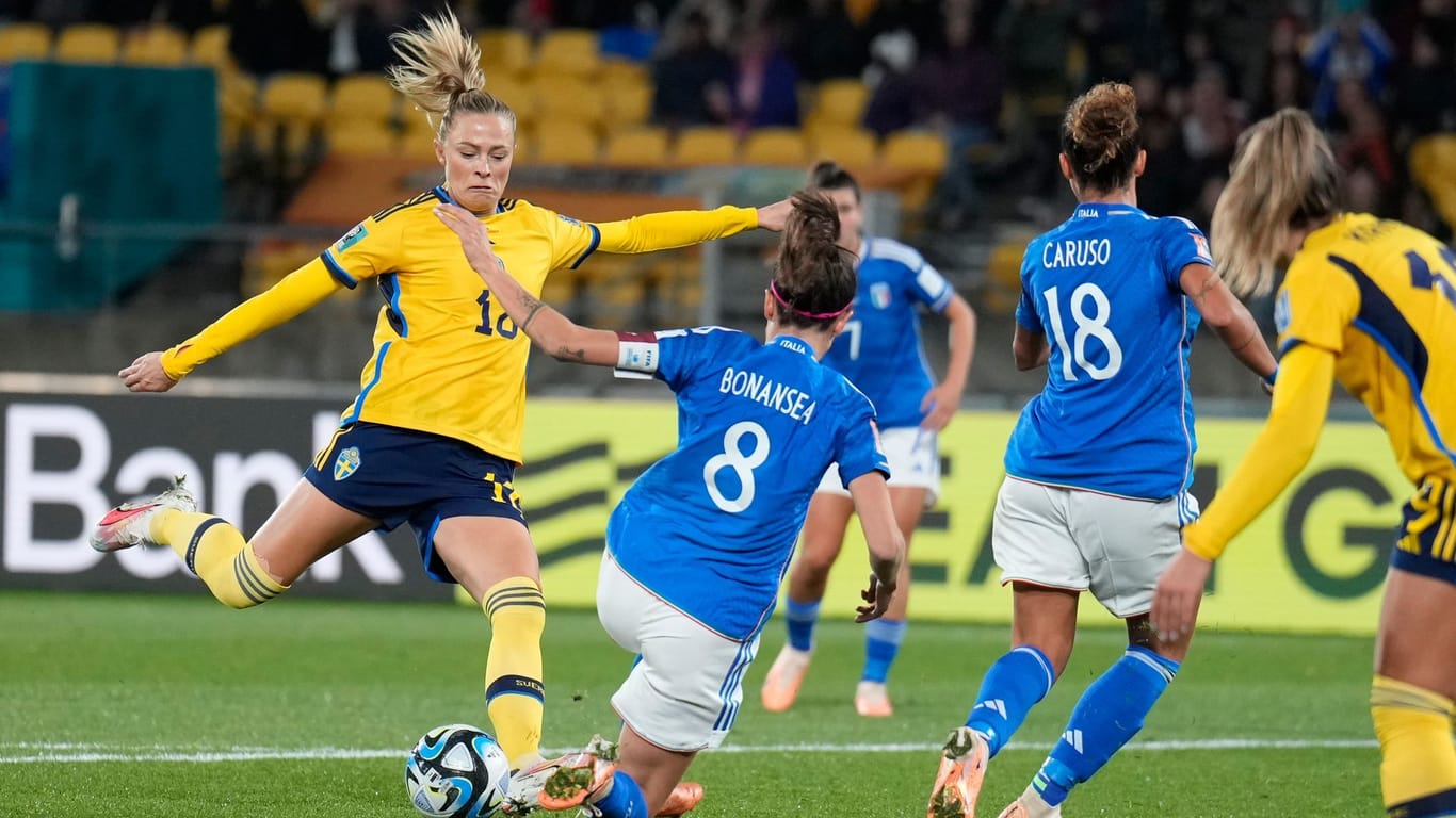 Fridolina Rolfö: Sie traf zum 2:0 gegen Italien.