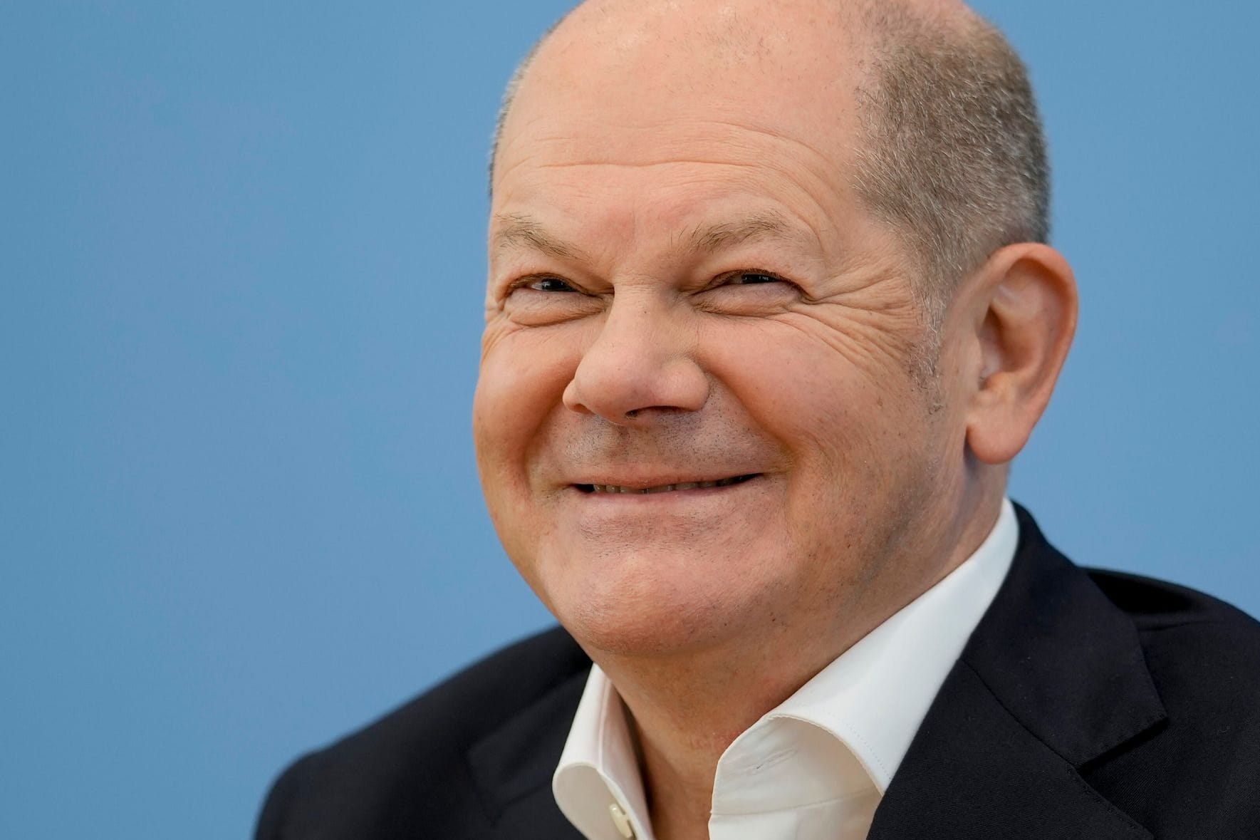 Olaf Scholz: Der Bundeskanzler hat sich den Fragen von Journalistinnen und Journalisten gestellt.