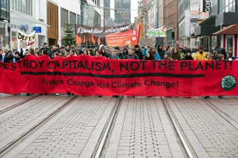Klimademo in Bremen: Die Ortsgruppe von "Fridays For Future" hat sich aufgelöst.