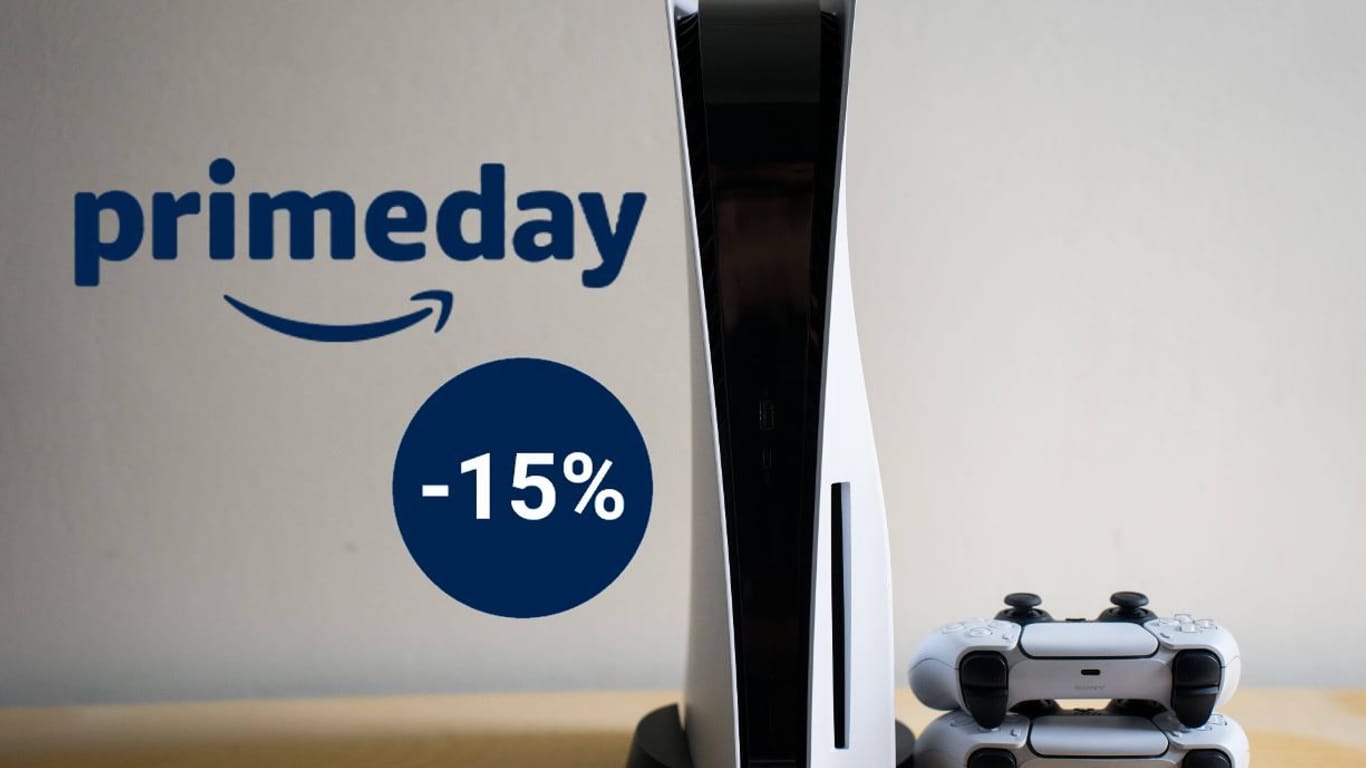 Die beliebte Sony-Konsole PS5 ist bei Amazons Prime Day mit zwei Controllern zum Rekord-Tiefpreis im Angebot.