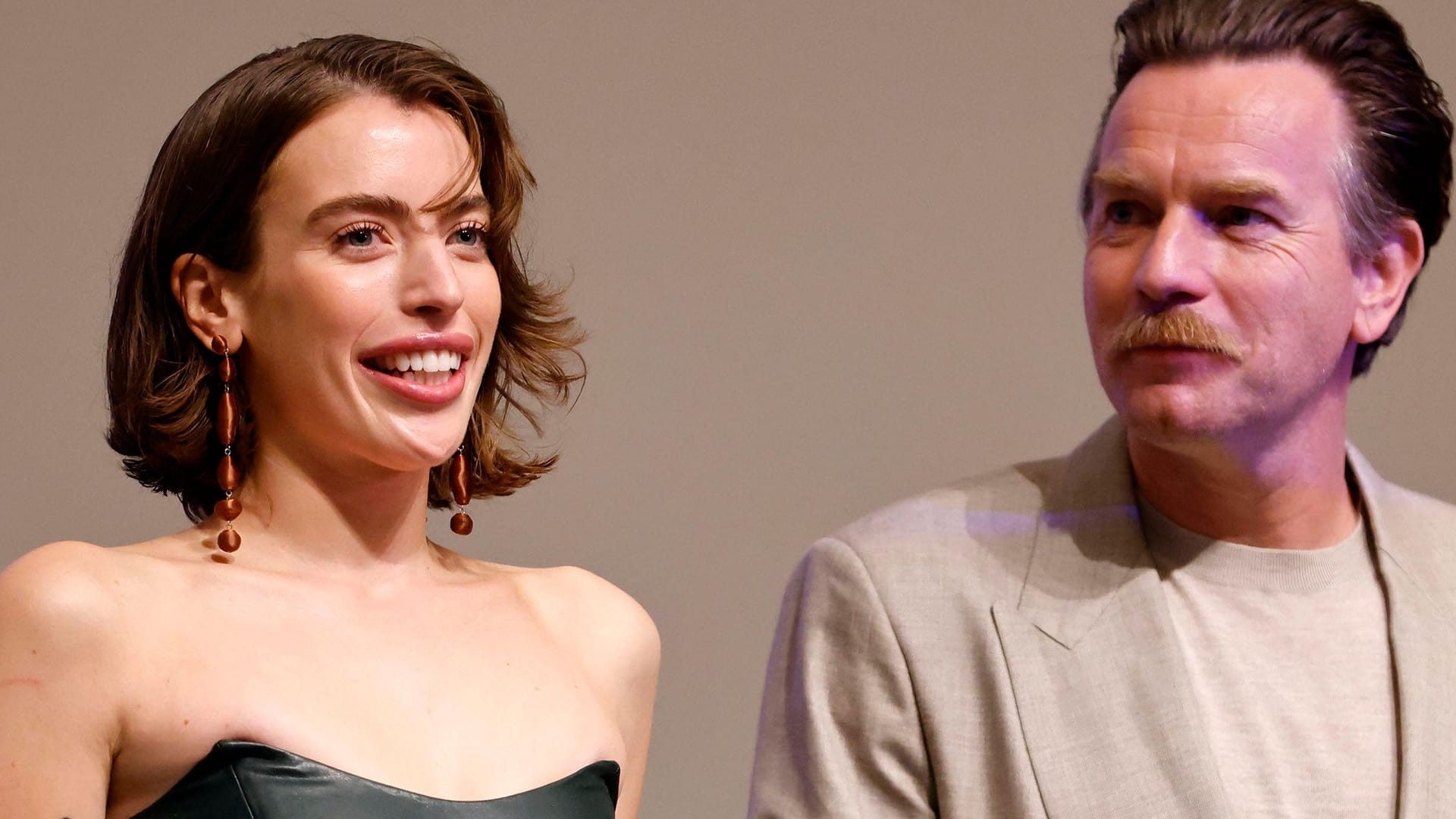 Clara und Ewan McGregor: Tochter und Vater standen zusammen vor der Kamera.