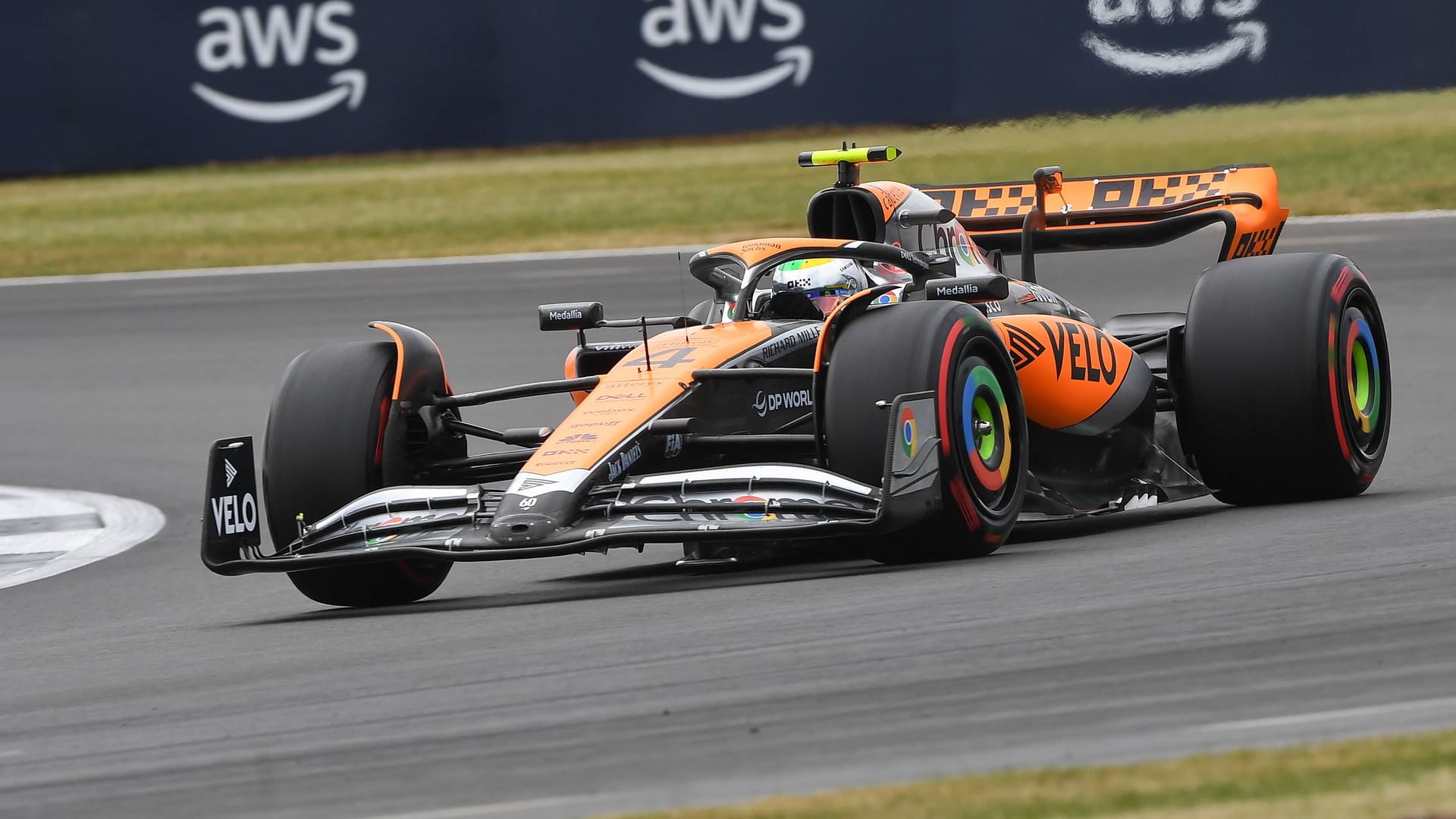 Lando Norris: Der MCLaren-Pilot glänzte im Qualifying.