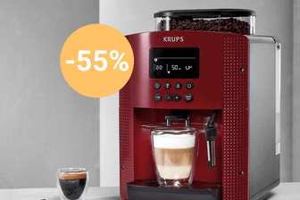 Bei Lidl sparen Sie heute fast 55 Prozent auf einen Kaffeevollautomaten von Krups.