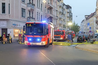 Feuerwehreinsatz in Hannover (Archivfoto): Ein Einsatz in der Mehlstraße hat am Sonntagabend die Feuerwehr auf Trab gehalten.