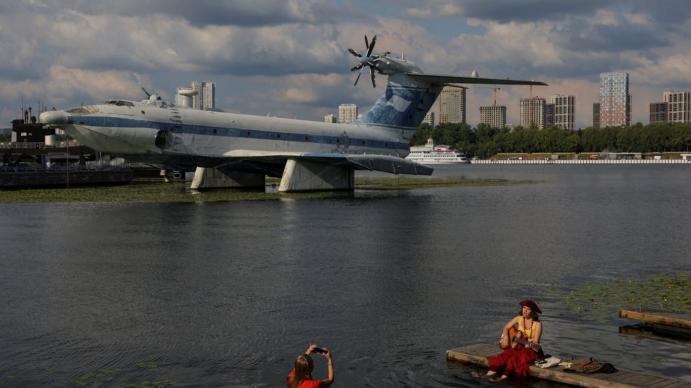 "A 90 Orljonok" in Moskau: Das letzte Ekranoplan dieses Typs wurde erst 2006 in Russland abgeschrieben.
