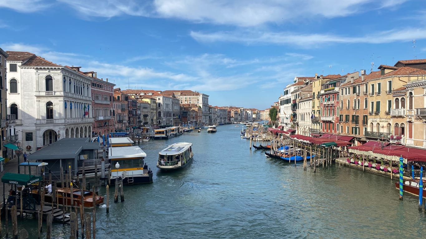 Venedig: Persönlich fand Christopher Eisen Venedig schöner als Florenz.