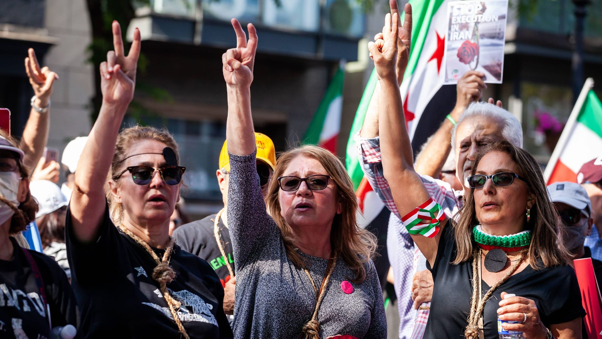 Proteste gegen das iranische Regime: Mehr als 20.000 Menschen wurden seit September 2022 festgenommen.