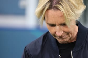 Martina Voss-Tecklenburg: Die Bundestrainerin verlor mit ihrer Mannschaft gegen Kolumbien.