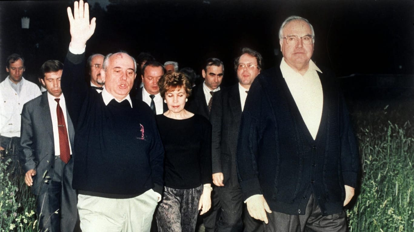 Michail Gorbatschow und Helmut Kohl: Das Verhältnis war nicht immer unbelastet.