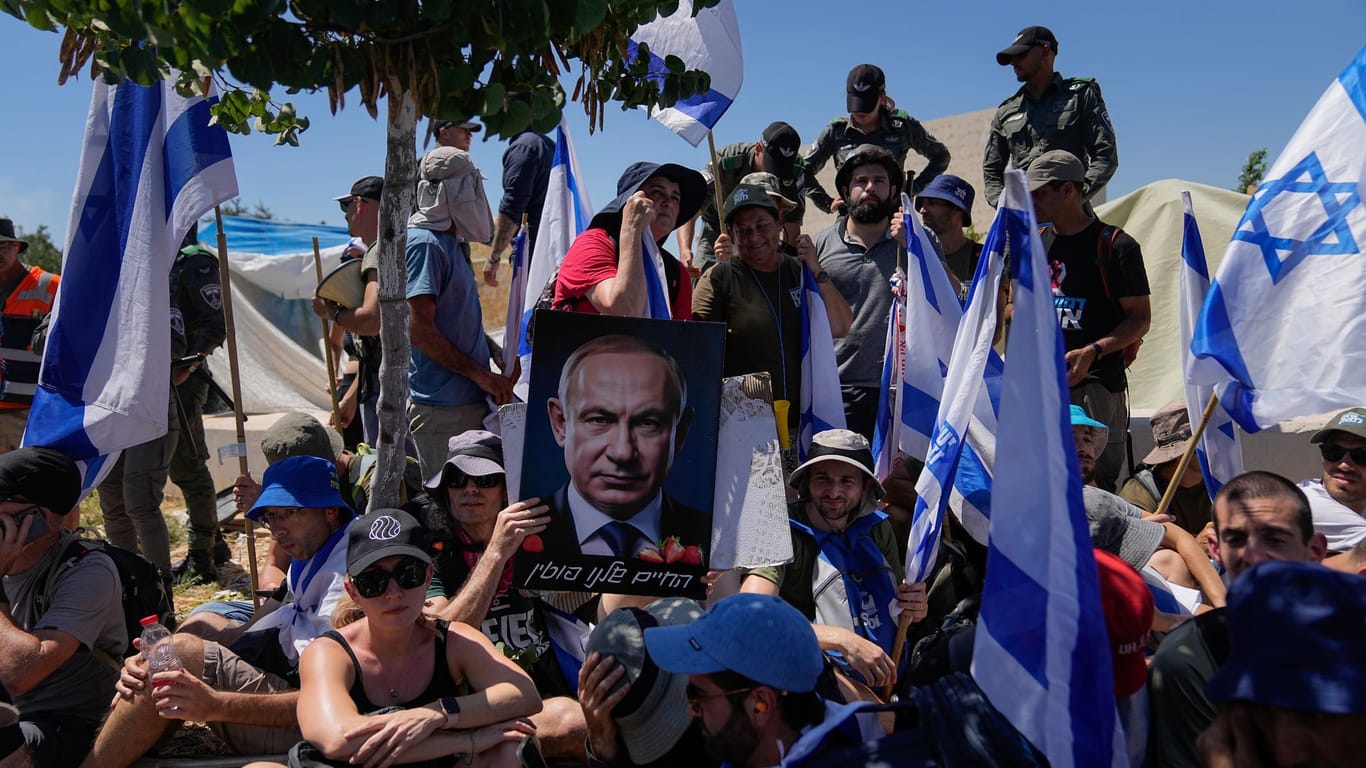Proteste gegen Netanjahu: Die Justizreform ist höchst umstritten.