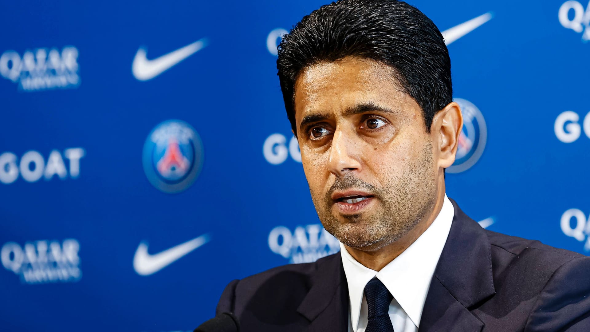 Nasser Al-Khelaïfi: Der Präsident von PSG steht unter Beschuss.