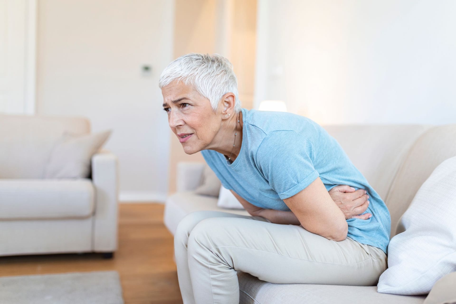 Hormonelle Schwankungen können einen starken Harndrang begünstigen.