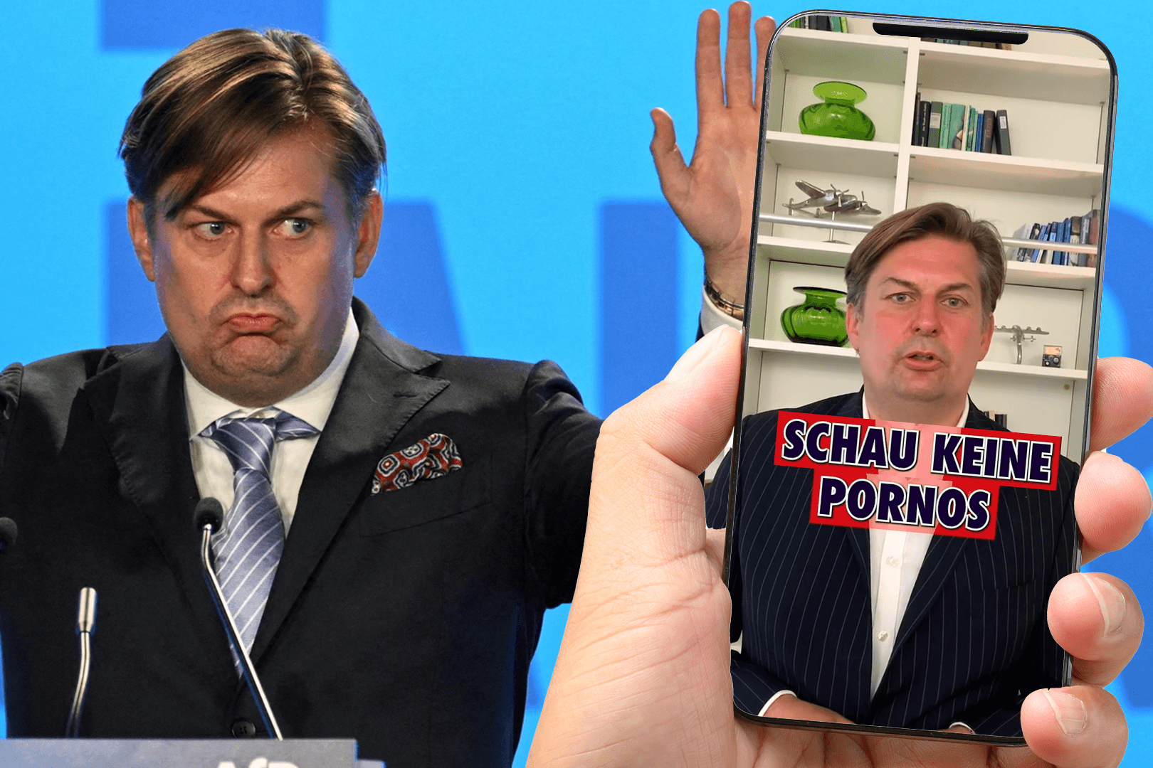 "Schau keine Pornos": AfD-Politiker Maximilian Krah gibt in einem TikTok-Video skurrile Tipps.