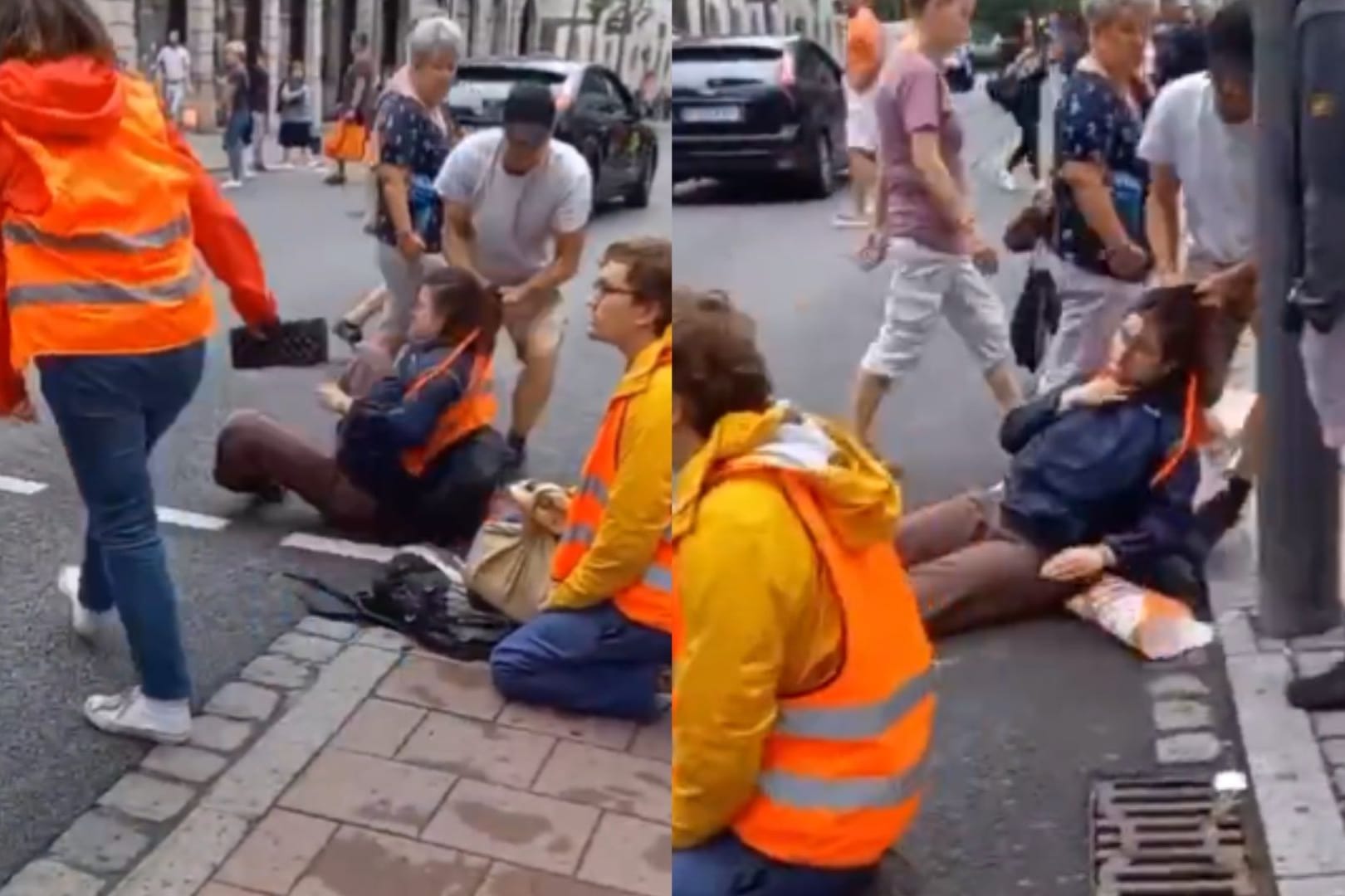 Videos von der Straßenblockade der "Letzten Generation" in Rosenheim sorgen derzeit für Gesprächsbedarf: Auch die Polizei hat den Fall bereits auf dem Schirm.