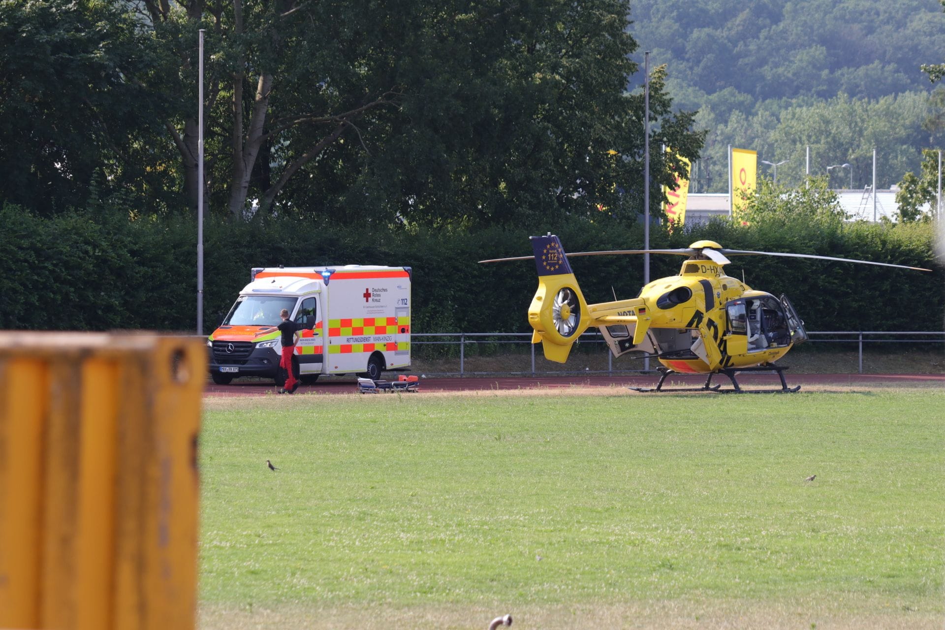 Die betroffene Schule in Wächtersbach: Ein Chemieunfall kann mit hoher Wahrscheinlichkeit ausgeschlossen werden.