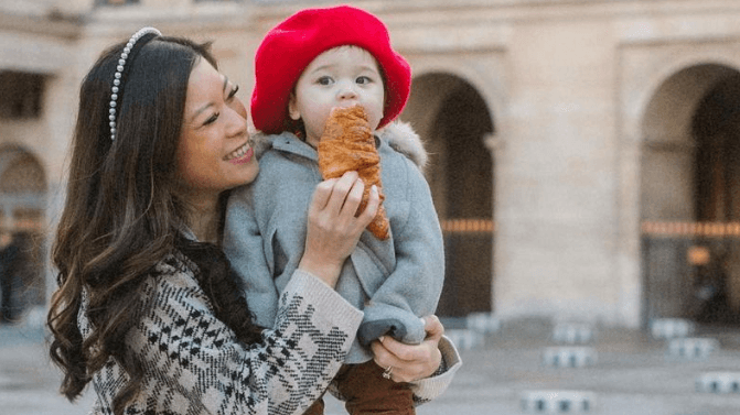 Christine Tran Ferguson: Asher war das erste Kind für die Influencerin.