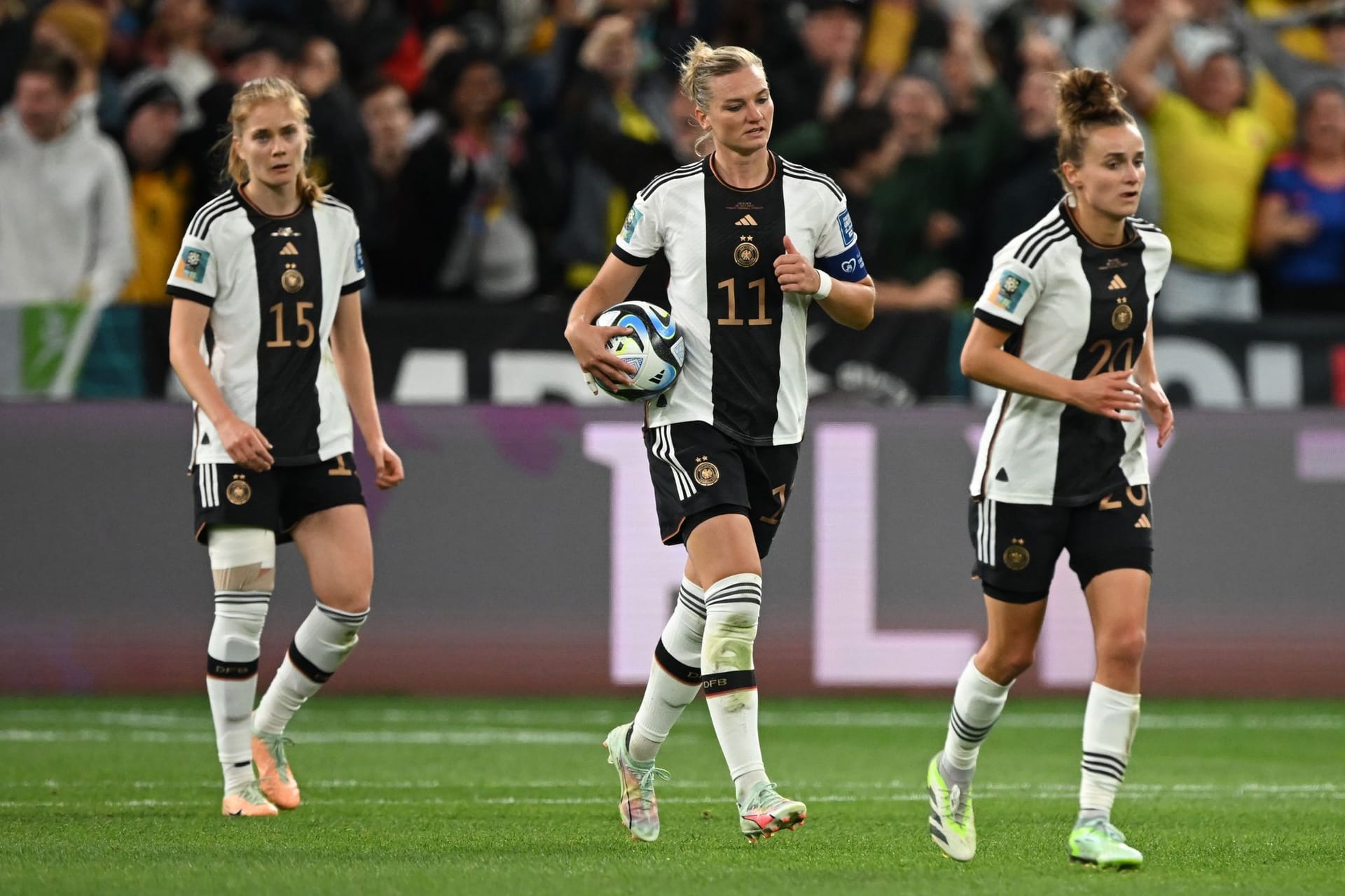 Gegen Kolumbien tat sich das deutsche Team lange schwer, kam zum Ausgleich – und verlor am Ende doch. Die Einzelkritik.
