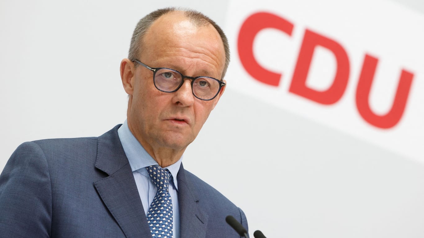 Friedrich Merz, CDU-Vorsitzender (Archivbild): Er begrüßte die Entscheidung des Bundesverfassungsgerichts.